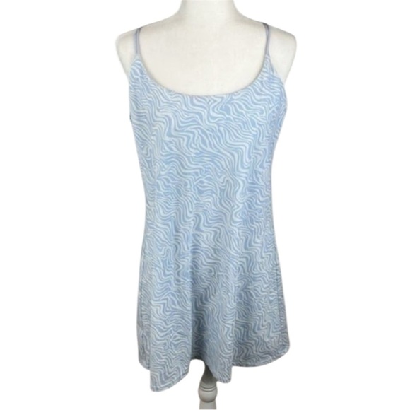 Abercrombie & Fitch Light Blue Dress Size LT - Picture 1 of 9